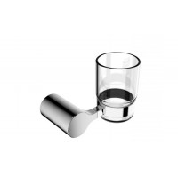 Toalheiros e Acessórios | Serie 85600 |Porta Copos Cromado Vidro Ref: CH44190110